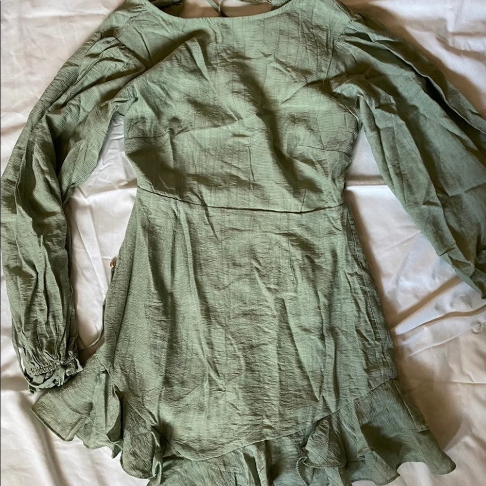 Sage Mini Dress